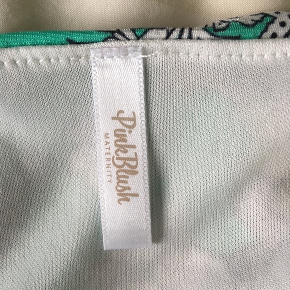 Pink Blush Maternity Maxi Dress - Picture 3 of 3